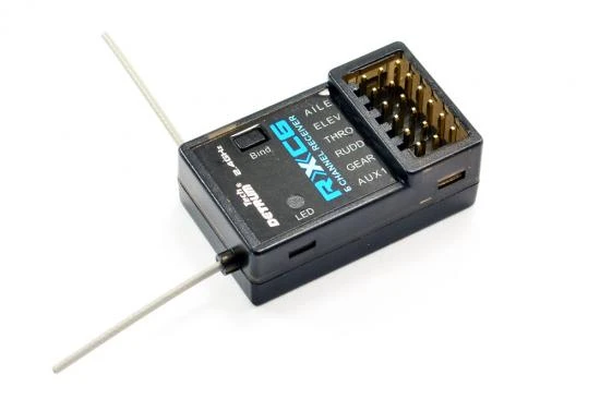 Dynam Detrum RXC6 6CH 2.4G Mini Receiver for Dynam P51 Mustang 1200 - Spares & Upgrades 4 Dynam Detrum RXC6 6CH 2.4G Mini Receiver for Dynam P51 Mustang 1200 - Spares & Upgrades - Image 2