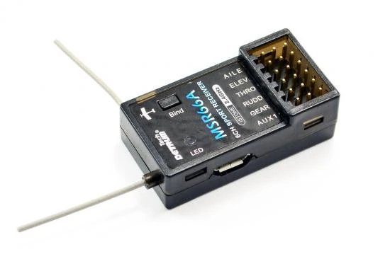 Dynam Detrum Msr66A 6Ch 2.4G Mini Receiver with Lstone Stabilizer for Dynam P51 Mustang 1200 3 Dynam Detrum Msr66A 6Ch 2.4G Mini Receiver with Lstone Stabilizer for Dynam P51 Mustang 1200 - Image 2