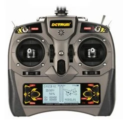 Dynam Detrum Gavin-6C Transmitter with RXC7 Receiver & USB Simulator Cable - Premium Radio Gear for RC Enthusiasts