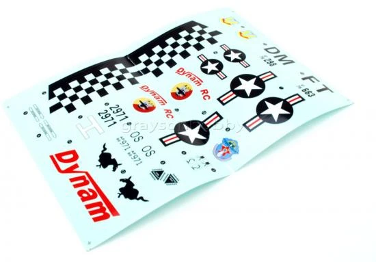 Dynam At-6 Texan 1370 Decal - High-Quality Replacement Sticker for RC Plane Spares & Upgrades 3 Dynam At-6 Texan 1370 Decal - High-Quality Replacement Sticker for RC Plane Spares & Upgrades