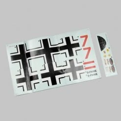 Dynam Bf109 Decal for Messerschmitt Bf-109 1270 Spares & Upgrades - High-Quality Aircraft Decal