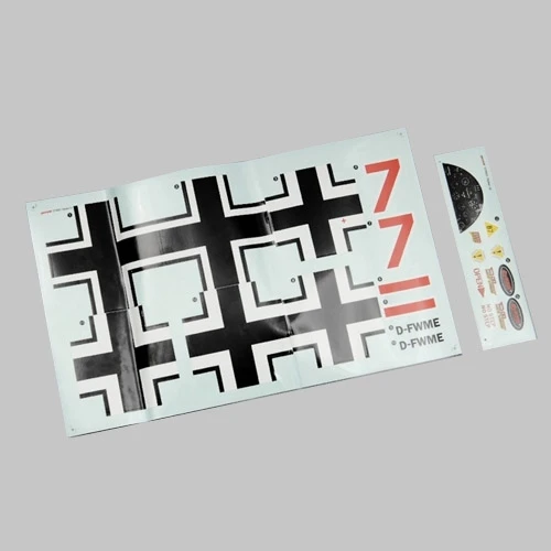 Dynam Bf109 Decal for Messerschmitt Bf-109 1270 Spares & Upgrades - High-Quality Aircraft Decal 3 Dynam Bf109 Decal for Messerschmitt Bf-109 1270 Spares & Upgrades - High-Quality Aircraft Decal