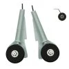 Dynam Focke Wulf Fw190 Landing Gear Set - Precision Spare Parts for RC Aircraft -Dynam Sales Store DYN FW190 06 x