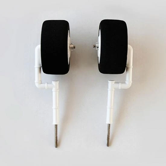 Dynam P61 Black Widow Main Gear Strut and Wheel Set - Premium Spare Parts for RC Models 3 Dynam P61 Black Widow Main Gear Strut and Wheel Set - Premium Spare Parts for RC Models