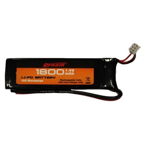 Dynam Sonic 185 Glider Lipo Battery Pack 7.4V 1800mAh - High-Performance RC Battery 3 Dynam Sonic 185 Glider Lipo Battery Pack 7.4V 1800mAh - High-Performance RC Battery