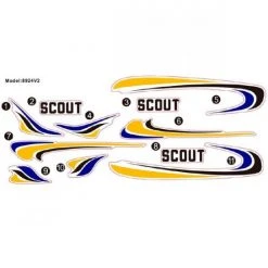 Dynam Scout Decal - High-Quality Replacement for Dynam Scout Trainer 980