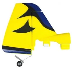 Dynam Sukhoi Su26M Vertical Stabilizer (Blue) - Replacement Part for RC Airplane