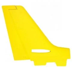 Dynam Cessna 550 Turbo Jet Vertical Stabiliser - Yellow | Spare Parts & Upgrades