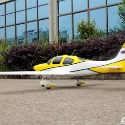 Dynam SR22 V2 1400mm RC Plane Kit - Yellow | High-Performance Model Aircraft -Dynam Sales Store DYN8936V2YL 1