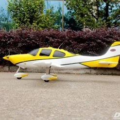 Dynam SR22 V2 1400mm RC Plane Kit - Yellow | High-Performance Model Aircraft -Dynam Sales Store DYN8936V2YL 2