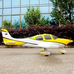 Dynam SR22 V2 1400mm RC Plane Kit - Yellow | High-Performance Model Aircraft