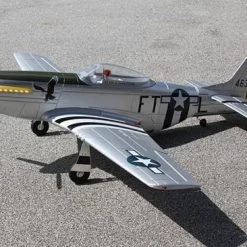 Dynam P51 Mustang 1200mm ARTF V2 - Silver | High-Performance RC Plane Kit -Dynam Sales Store DYN8939V2SV 3