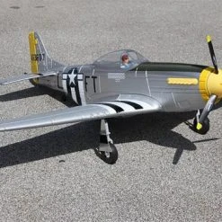 Dynam P51 Mustang 1200mm ARTF V2 - Silver | High-Performance RC Plane Kit -Dynam Sales Store DYN8939V2SV 4