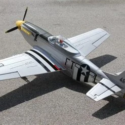Dynam P51 Mustang 1200mm ARTF V2 - Silver | High-Performance RC Plane Kit -Dynam Sales Store DYN8939V2SV 5
