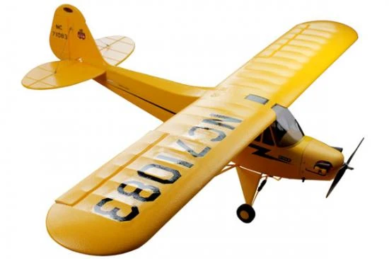 Dynam J3 Piper Cub 1200mm RTF Plane with Stability System - Ready to Fly 8 Dynam J3 Piper Cub 1200mm RTF Plane with Stability System - Ready to Fly - Image 6