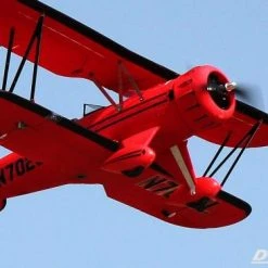 Dynam Waco YMF-5D 1270mm V2 - Red | RC Plane Kit | High-Performance Model Aircraft -Dynam Sales Store DYN8952R 4