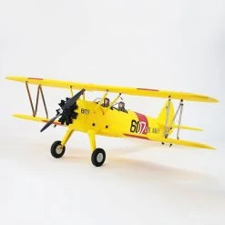 Dynam PT-17 Stearman 1300mm ARTF RC Plane - Yellow | Ready-to-Fly Model Aircraft